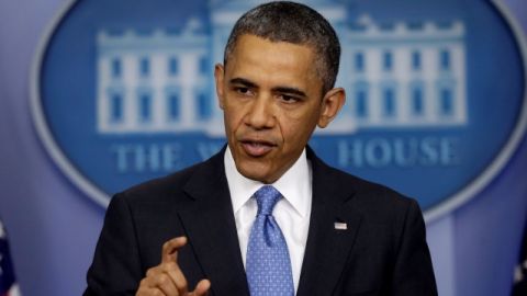 Obama dijo que las fuerzas armadas necesitan apoyo.