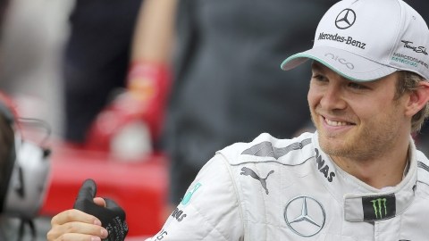 El piloto alemán Nico Rosberg, ganó la pole ayer, que lo convierte en favorito para llevarse el triunfo en el circuito de Montecarlo.
