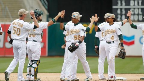 Esta vez, Oakland celebró al final del encuentro.