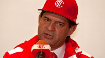 José Saturnino Cardozi tomó posesión hace unos días como nuevo técnico del Toluca