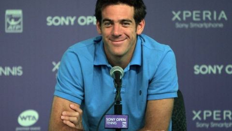 El tenista argentino Juan Martín del Potro elogió a su compatriota Lionel Messi