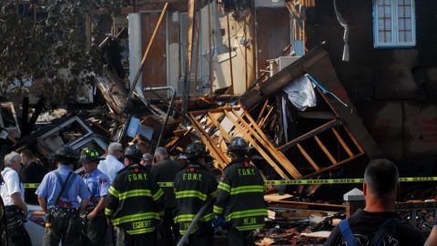 La estructura quedó arruinada.