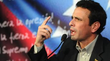 Henrique Capriles Radonski, líder de la oposición venezolana se encuentra en una gira internacional.