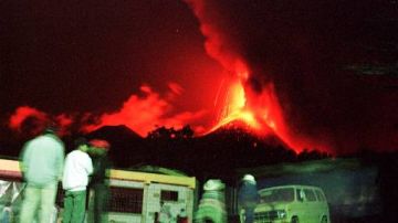 El Pacaya hizo su última erupción violenta el 27 de mayo de 2010.