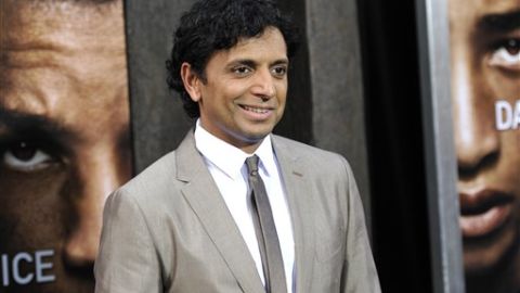 En películas anteriores, el director Shyamalan era parte de la promoción del fílme.