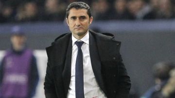 Ernesto Valverde disputó este sábado su último partido como técnico del Valencia