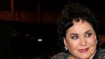 Carmen Salinas en la reciente entrega de los premios de la Asociación de Críticos de Teatro.