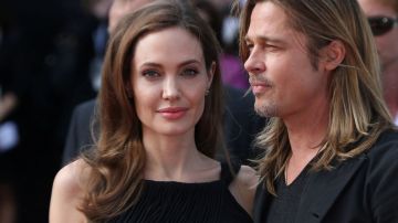 Angelina Jolie reapareció junto a  Brad Pitt en Londres, donde se estrenó la  última película de él titulada  "World War Z".