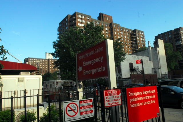 La paciente del Hospital Harlem fue agredida mientras estaba  en una camilla.