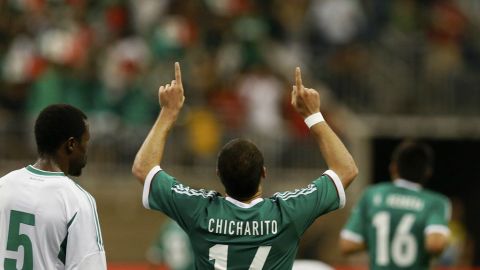 Javier "Chicharito" Hernández fue el hérores del partido al conseguir los dos goles de la selección mexicana