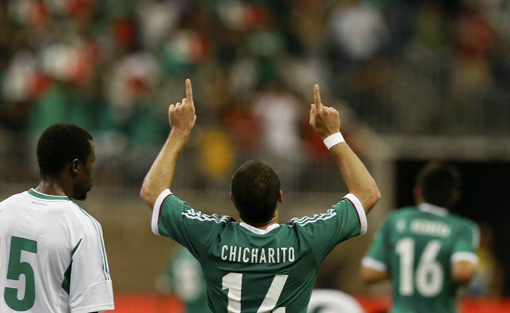 Javier "Chicharito" Hernández fue el hérores del partido al conseguir los dos goles de la selección mexicana