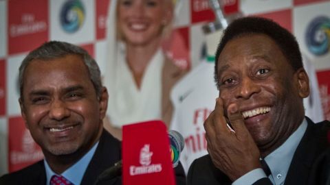 Pelé es presidente honorario del Cosmos.