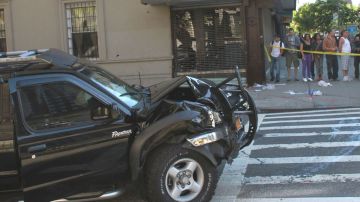 El accidente ocurrió a las 8:15 a.m., en plena "hora pico", y originó gran caos en la zona del Upper West Side.