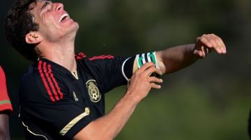 El capitán de la selección mexicana Sub-20, Antonio Briseño,  lamenta el empate  que dejó al Tri  sin posibilidad  de ganar el Torneo de Toulon.