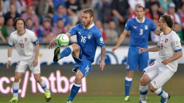 Italia empata con República Checa y sigue como líder del Grupo B