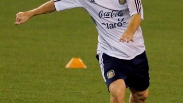 Lionel Messi se ha visto bien durante los entrenamientos de Argentina, pero no existe ninguna seguridad de que salte hoy a la cancha.