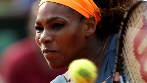 Serena  está  en su primera final del Abierto francés desde 2002.