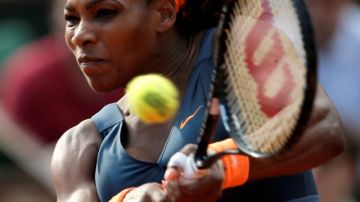 Serena  está  en su primera final del Abierto francés desde 2002.