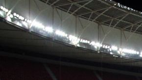 El Estadio Nacional Mané Garrincha de Brasilia.