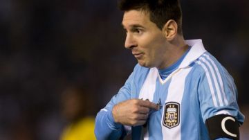 En la imagen, el jugador argentino Lionel Messi.
