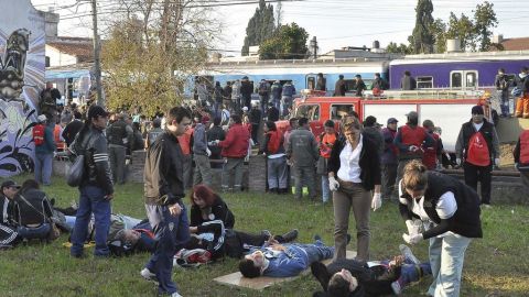 El accidente dejó 315 heridos.