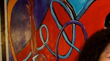 Stacey y Juan de la Cruz junto a su "Charro de Oro", Sebastien.