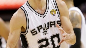 Un emotivo Manu Ginobili espera repetir su actuación  esta noche en el sexto juego de la final de la NBA, cuando los Spurs visiten al Heat en Miami.