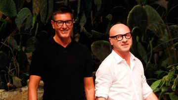 Los diseñadores italianos Stefano Gabbana (izq.) y Domenico Dolce enfrentan la cárcel.