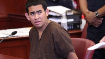 Franklin Reyes, 17, the driver who killed 4 year-old Ariel Russo, at the corner of Amsterdam Ave. and West 97th. St, in Manhattan last month, during court appearance in Manhattan Supreme court.Foto Credito: Mariela Lombard/EDLP.
