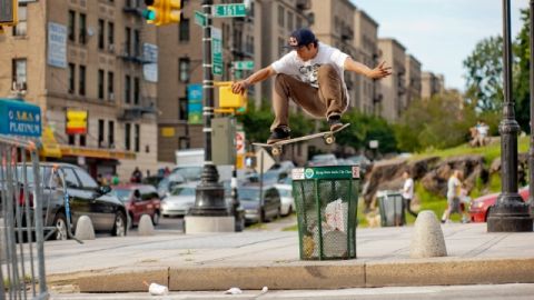 La patineta fue lo que  llevó a Luis Tolentino a Dominicana para encontrar sus raíces y conectar con patinadores que vieron en él un poco de ilusión.
