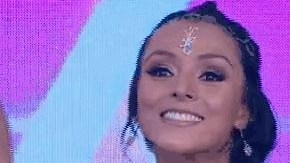 Ivonne Montero en el momento de la eliminación.