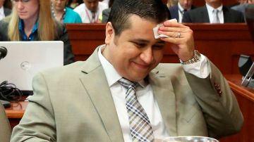 George Zimmerman en la corte de Seminole, en Florida, durante el segundo día del juicio en su contra.