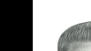 Boceto del sospechoso de violar a un menor en un baño público.