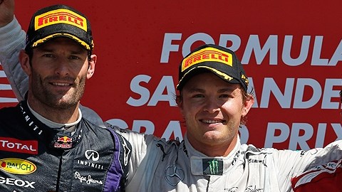 El alemán Rosberg ganó el GP Británico.