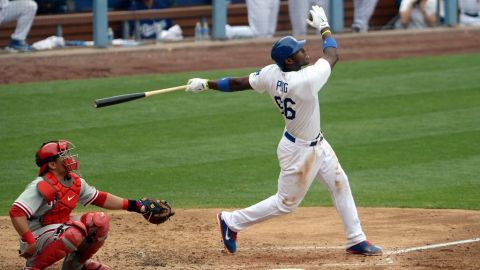 El cubano ha cambiado el destino de los Dodgers en el año.