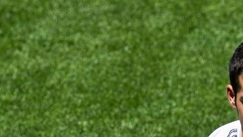 Isco en el Santiago Bernabéu.