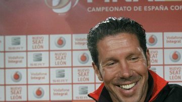 Diego Simeone, director técnico del Atlético de Madrid