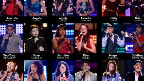 Algunos de los finalistas para los Shows en Vivo.