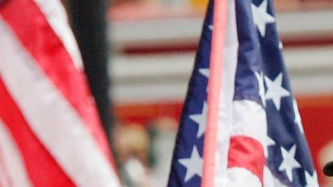 Imagen del desfile LaPorte Jaycees Fourth of July, en Indiana.