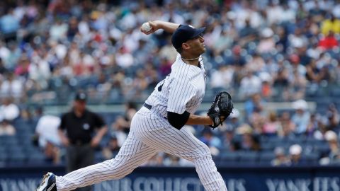 Pettitte desde la lomita de los bombarderos del Bronx.