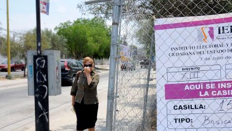 El Instituto Electoral y de Participación Ciudadana de Baja California (IEPCBC), colocó mantas en Tijuana, sobre la ubicación de las cuatro mil 230 casillas, para la jornada electoral del próximo domingo 7 de julio en varios estados mexicanos.