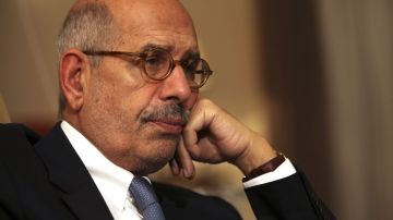 Mohamed ElBaradei ganó el Premio Nobel de La Paz en 2005.