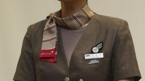Lee Yoon-hye, una azafata de la aerolínea Asiana Airlines, habla sobre el accidente del avión Boeing 777 en un hotel de San Francisco (Estados Unidos) el 7 de julio de 2013.