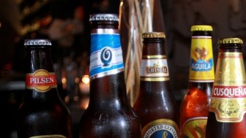 Algunas cervezas latinas que se pueden conseguir en NY.