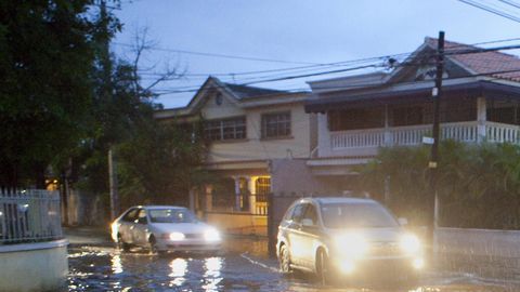 La tormenta Chantal no llega a la República Dominicana, pero ya se reportan inundaciones.