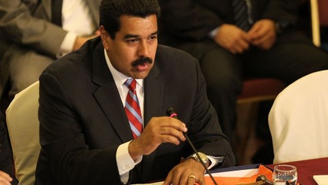 Nicolás Maduro invocó de nueva cuenta la memoria de su predecesor Hugo Chávez.