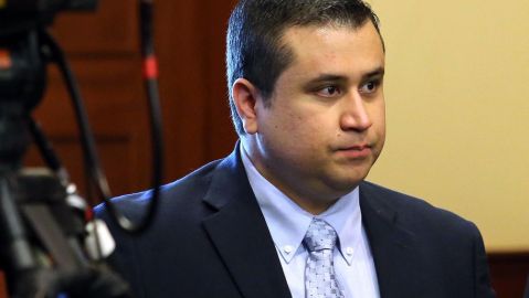 George Zimmerman al llegar este viernes al tribunal.