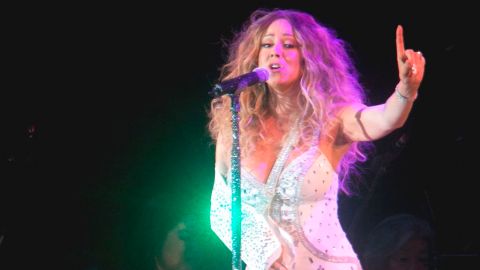 Más de 50,000 personas acudieron al Central Park a escuchar a la diva Mariah Carey.