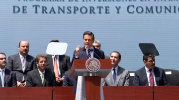 El presidente Enrique Peña Nieto presentó el Programa de Inversiones de Transporte y Comunicaciones 2013-2018.