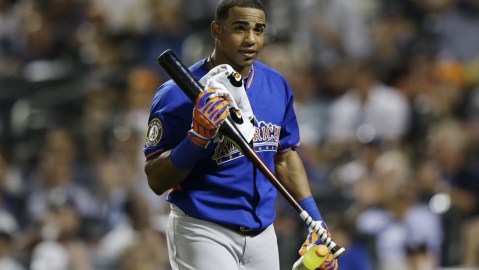 Yoenis Céspedes triunfó en el Juego de Estrellas.
